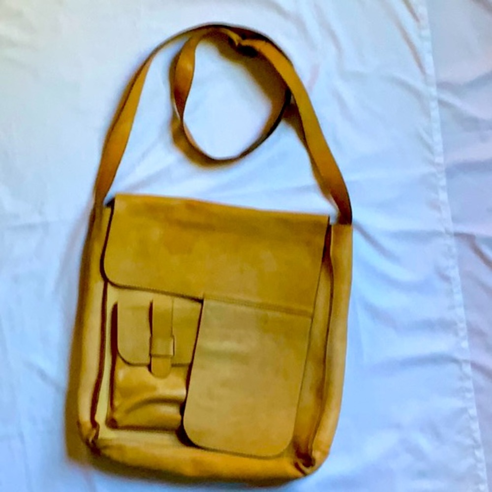 Handmade Leather computer bag